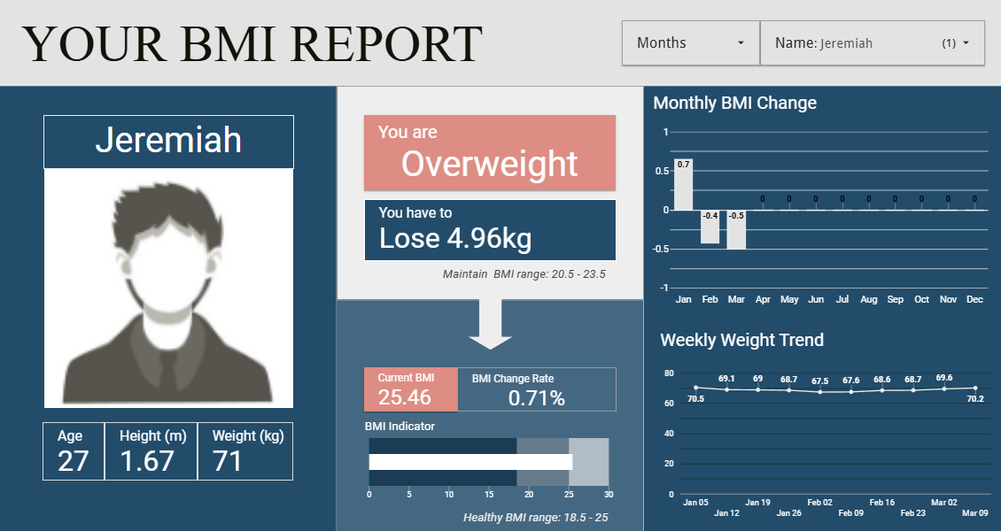 BMI Dashboard